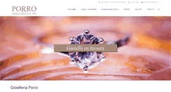 Desktop Screenshot of porrogioielli.com